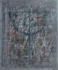 Zidurile memoriei by Dan Constantinescu, ulei pe pânză, sold Nov 2017