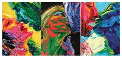 Valeriu Mladin, Sărut, 2005, ulei pe pânză