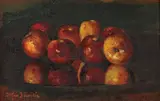 Tavă cu mere by Octav Băncilă, ulei pe pânză, offered Nov 2017