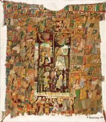 Cămaşă by Georgeta Năpăruș, 1984, ulei pe pânză, sold Nov 2017