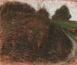 István Nagy, Dealuri, pastel pe hârtie