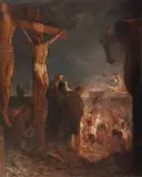 Nicolae Vermont, Dealul Golgotei