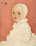 Prințesa by Nicolae Tonitza, 1927-1928, ulei pe carton, offered Nov 2017