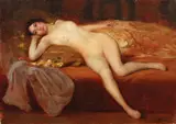 Pierre Auguste Bellet, Nud pe divan