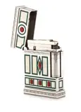 S.T. Dupont, Brichetă Dupont, model Medicis, ediţie limitată, metal inoxidabil; email