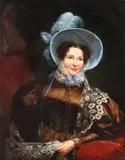 jumătatea sec. Xix Școală Germană, Eleganţă, ulei pe pânză