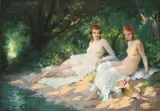 Rudolf Bretschneider, Muze, ulei pe pânză