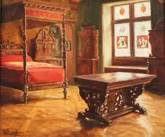 I. Rosenberg, Lumina dimineţii, ulei pe pânză