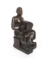 Harmonica by Elena Serova Medrea, bronz, offered Oct 2017