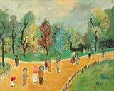 Lucia Dem(etriade) Bălăcescu, Promenadă în parc