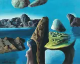 Privind la astre by Sabin Bălașa, 1988, ulei pe pânză, sold Jul 2017