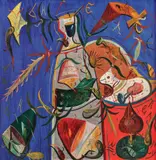 Angelus by Ștefan Pelmuș, 2009, ulei pe pânză, sold Jul 2017