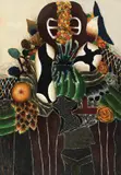 Madonă by Ion Alin Gheorghiu, 1999, ulei pe pânză, sold Jul 2017