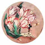 Livia Coloji, Primăvara, 2016, acrilic pe pânză