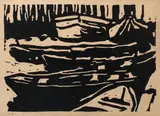 Arthur Segal, Port, xilogravură