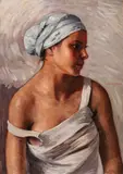 Petre Bulgăraş, Tânără cu turban