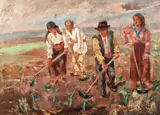 Nicolae Enea, La câmp