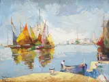 Rudolf Négely, Vele în port