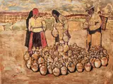 Ernő Tibor, Târg de oale