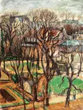 Iosif Iser, Vedere spre grădinile Tuileries