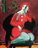 Femeie în interior by Gheorghe G. Vânătoru, 1968, ulei pe carton, offered Jun 2017