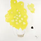 Lampadare by Constantin Piliuță, 1996, ulei pe placaj, sold May 2017