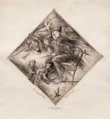 Traian Filip, Echilibru, acvaforte