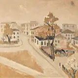 Toamnă by Constantin Piliuță, 1987, ulei pe pânză, offered May 2017