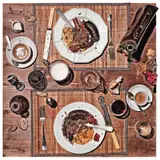 Daniel Spoerri, Lentil Dish, litografie