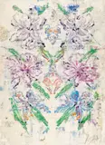 Dorin Cretu, Flori, 2012, ulei pe carton