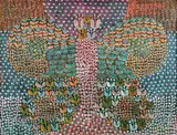 Emil Pavelescu, Fluture, 1984, ulei pe pânză