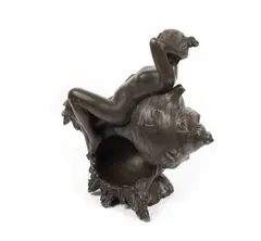 Emmanuel Villanis, Muza mării, Cca. 1900, bronz