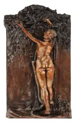 Eva by Alexandru Severin, bronz, offered May 2017
