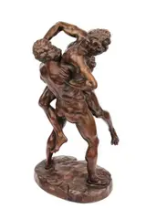 François Rude, Legătura cu pământul (Hercule şi Anteu), bronz