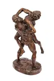 François Rude, Legătura cu pământul (Hercule şi Anteu), bronz
