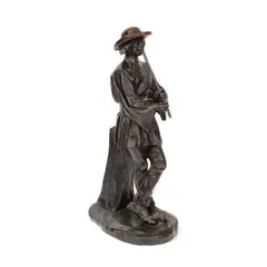 Oscar Späthe, Cântec de fluier, 1911, bronz