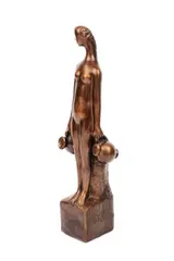 Dimitrie Paciurea, Fata cu ulcioare, 1920, bronz