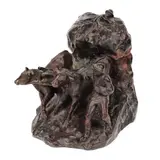 Gheorghe Tudor, Car cu boi, 1928, bronz