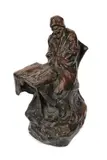 Gheorghe Tudor, Evreu cu taraba de mărunţişuri, 1920, bronz