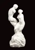 Întâlnire by Marcel Guguianu, marmură, sold May 2017