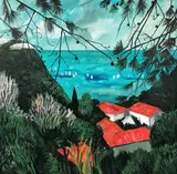 Marcel Lupşe, Regată la Balcic, 2008, ulei pe pânză