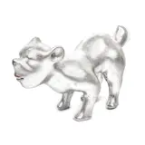 Alina Buga, Doggy Fashion, 2007, ceramică cu schlacht metal