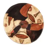 Lucian Ţăran, Tavă, 2014, ceramică arsă