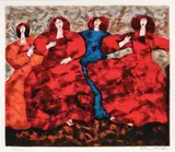 Harry Guttman, Surorile, litografie