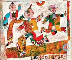 La vie d`artiste by Harry Guttman, ulei pe placaj, sold May 2017