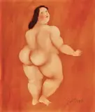La pozat by Harry Guttman, ulei pe PFL, offered May 2017