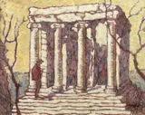 Nicolae Tonitza, Călătorul (Templul Atenei Nike)