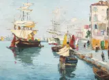 Rudolf Négely, Corăbii la Veneția