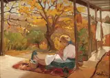 Gheorghe Sarbu, Pe prispă
