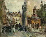 Teodor Harșia, Biserica Stravropoleos